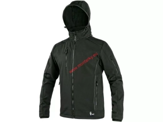 Pánská softshell bunda DURHAM černá 1230-072-800, S-6XL