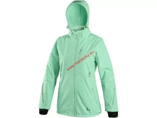 Dámská softshellová bunda CXS NEVADA 1230-119-528 mátová