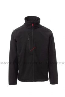 BUNDA SOFTSHELL GALWAY S00549-P114/ČERNÁ 14018 XS-5XL